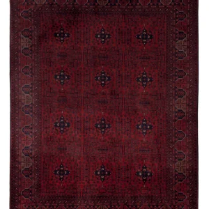 Afghan Teppich - Royal - 196 x 151 cm - rot