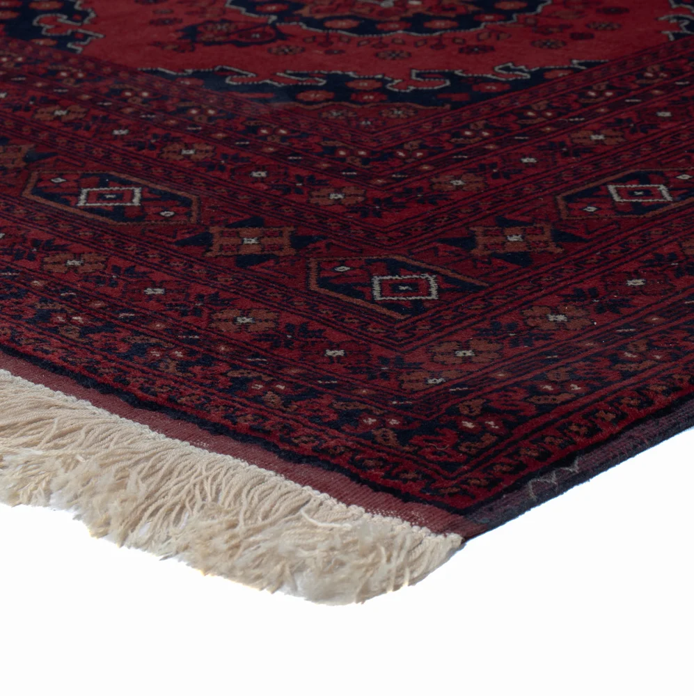Afghan Teppich - Royal - 196 x 154 cm - rot