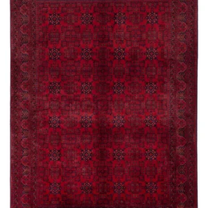 Afghan Teppich - Royal - 242 x 173 cm - rot