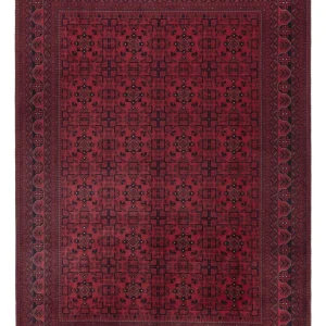 Afghan Teppich - Royal - 288 x 202 cm - dunkelrot