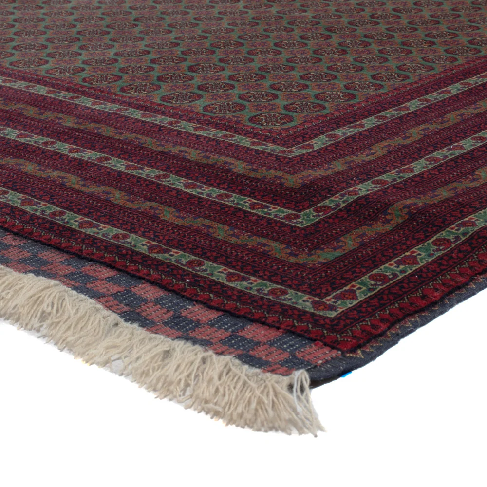 Afghan Teppich - Royal - 291 x 200 cm - dunkelrot