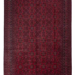 Afghan Teppich - Royal - 293 x 196 cm - dunkelrot