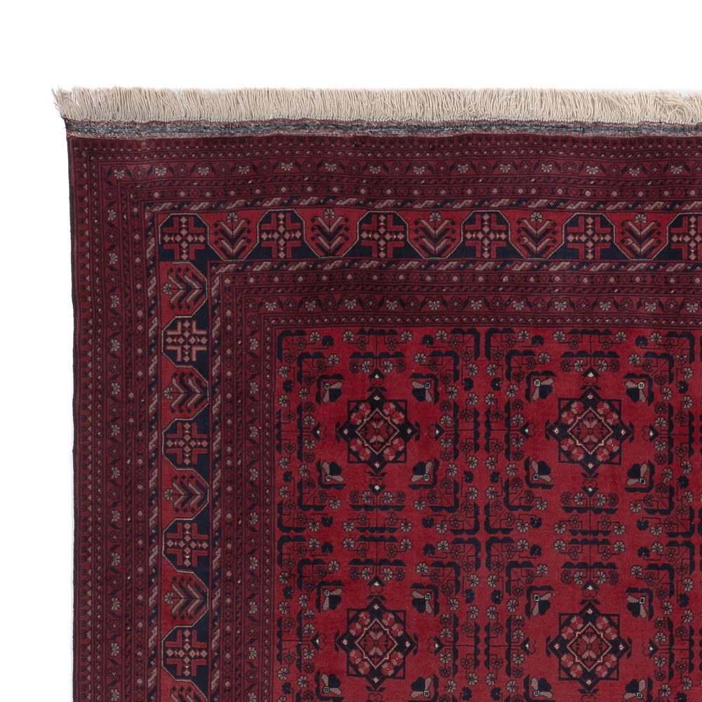 Afghan Teppich - Royal - 293 x 196 cm - dunkelrot