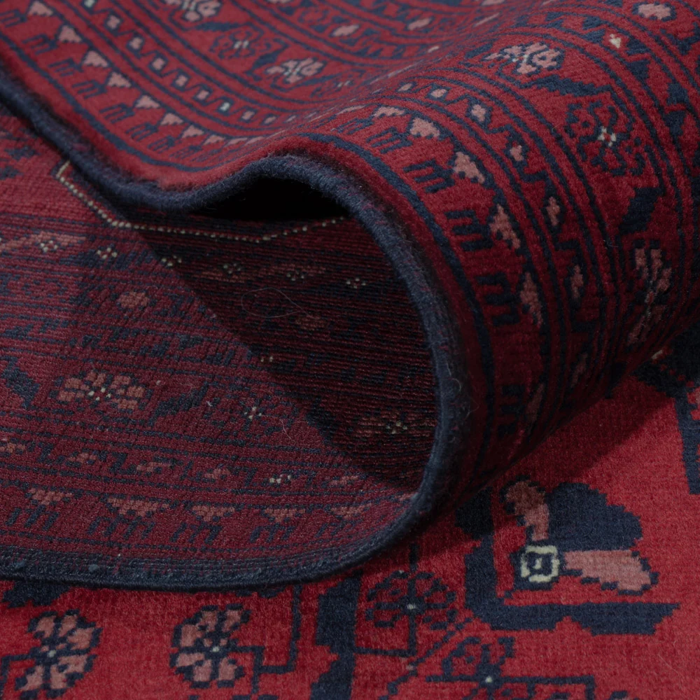 Afghan Teppich - Royal - 293 x 196 cm - dunkelrot