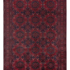 Afghan Teppich - Royal - 298 x 204 cm - dunkelrot