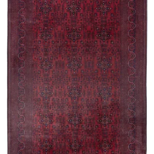 Afghan Teppich - Royal - 303 x 194 cm - dunkelrot