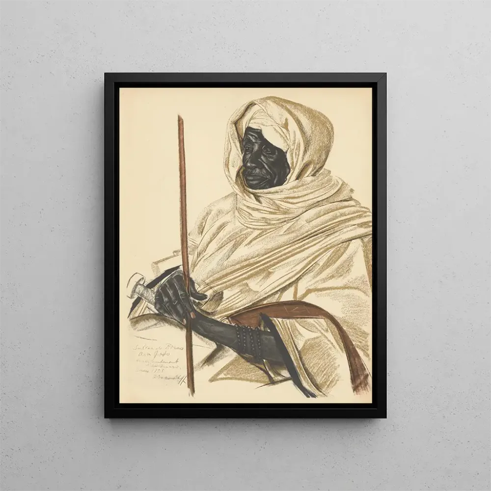 Afrika Zeichnungen und Gemälde Bd. 13 - Alexandre Iacovleff | Kunstdruck