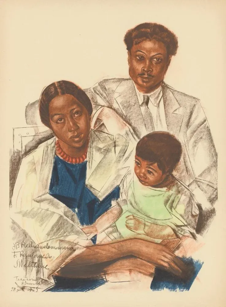 Afrikanische Zeichnungen und Gemälde Bd. 46 - Alexandre Iacovleff | Kunstdruck