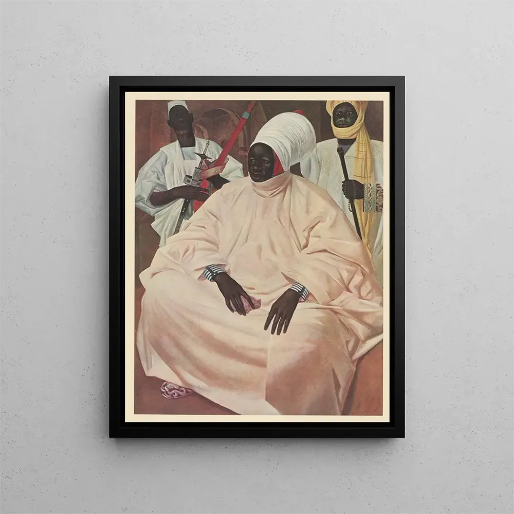 Afrikanische Zeichnungen und Gemälde Bd. 8 - Alexandre Iacovleff | Kunstdruck