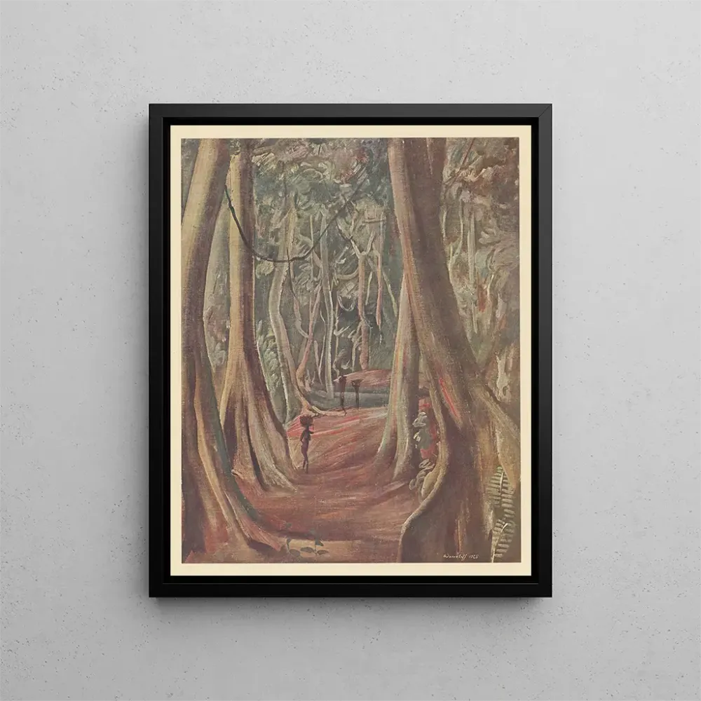 Afrikanische Zeichnungen und Gemälde Bd. 39 - Alexandre Iacovleff | Kunstdruck