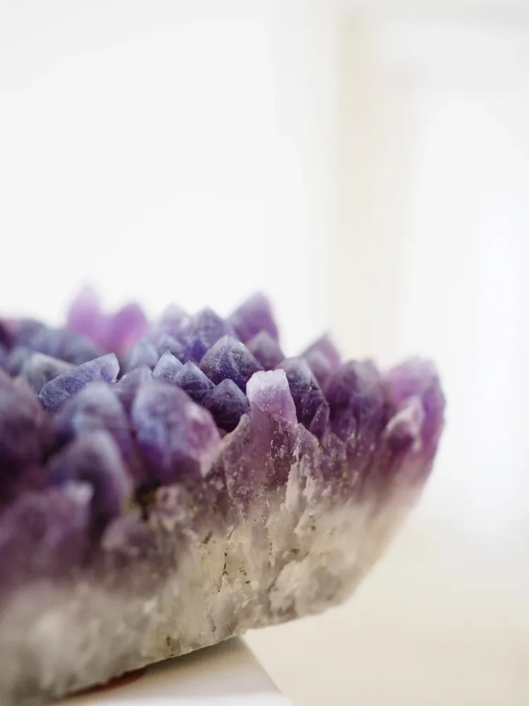 Amethyst mit Pyrit ca. 9 x 10 cm - aus Bulgarien RARE