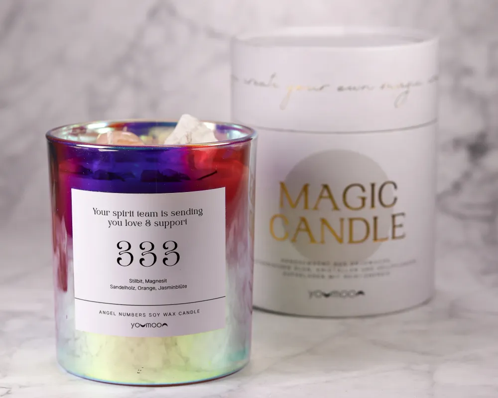 Angel Number Candle 333