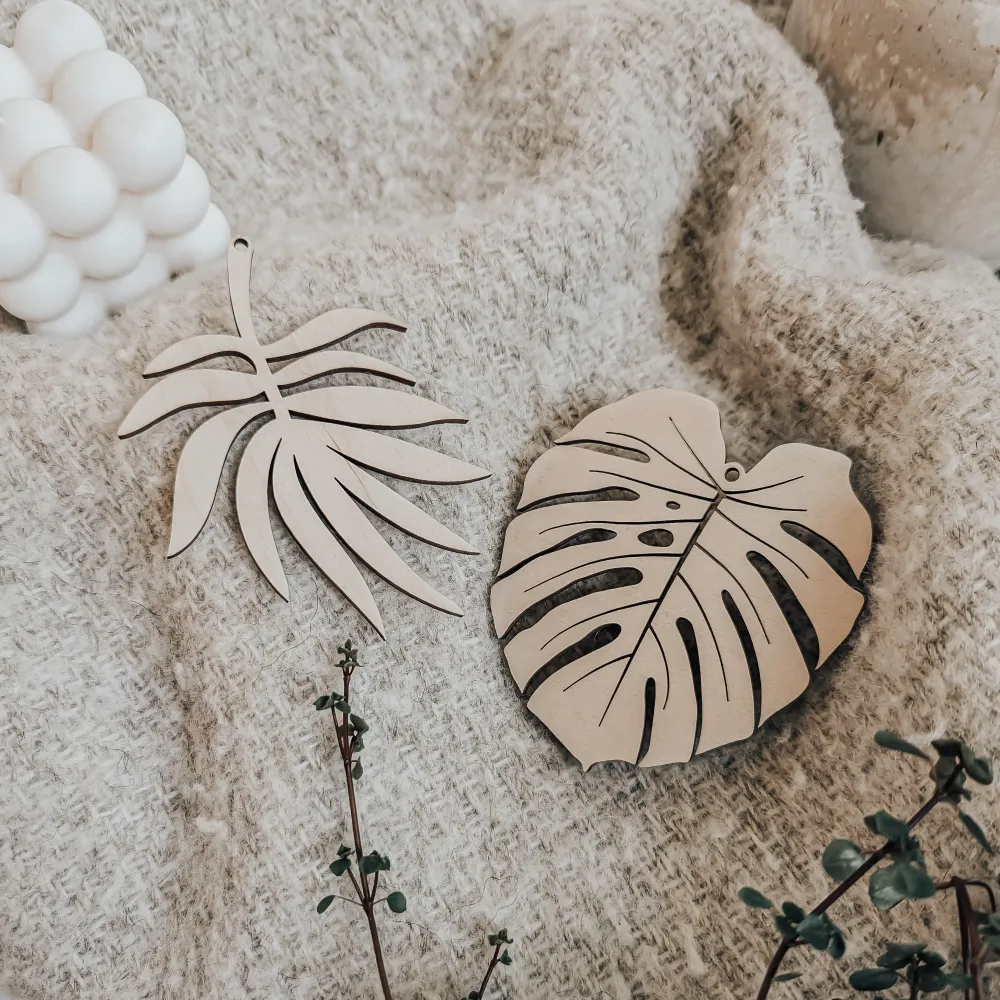 Baumschmuck Monstera Palme