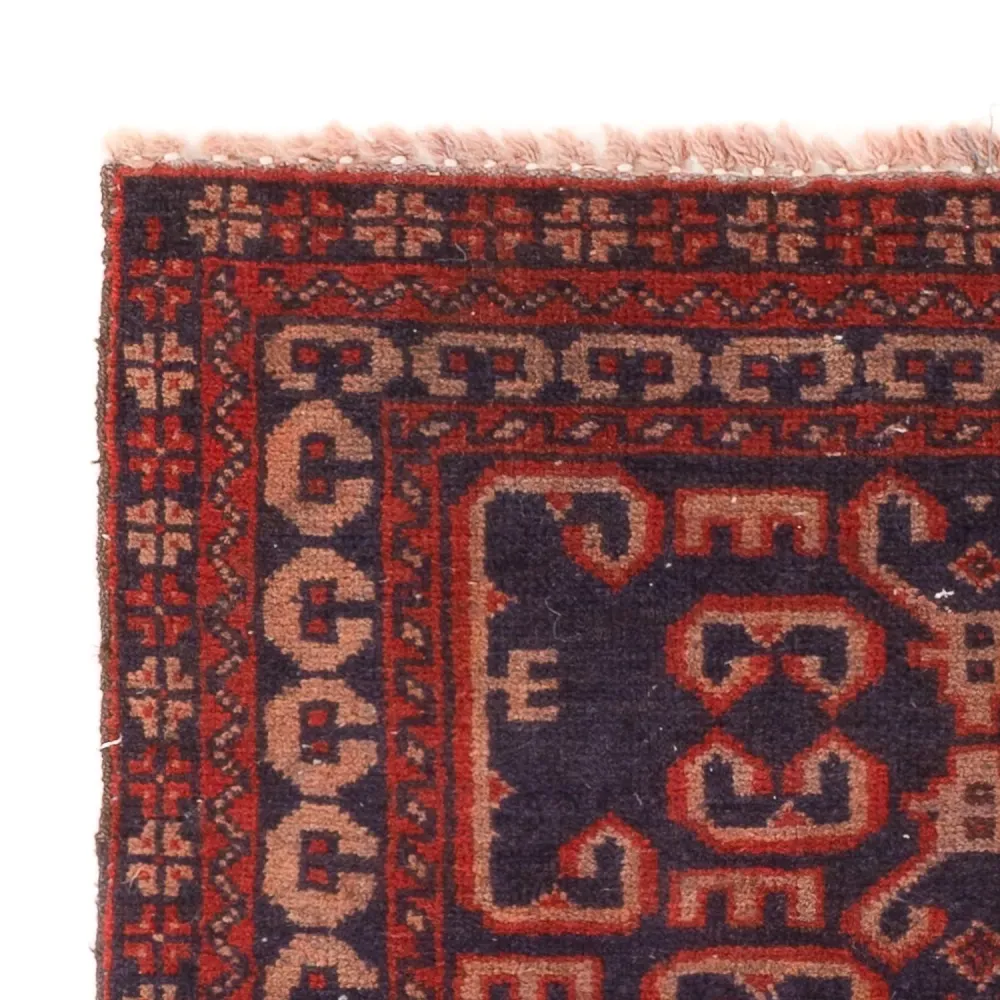 Belutsch Teppich - 120 x 60 cm - bordeauxrot