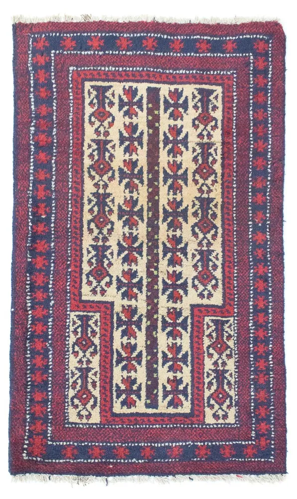 Belutsch Teppich 130 x 75 cm - beige