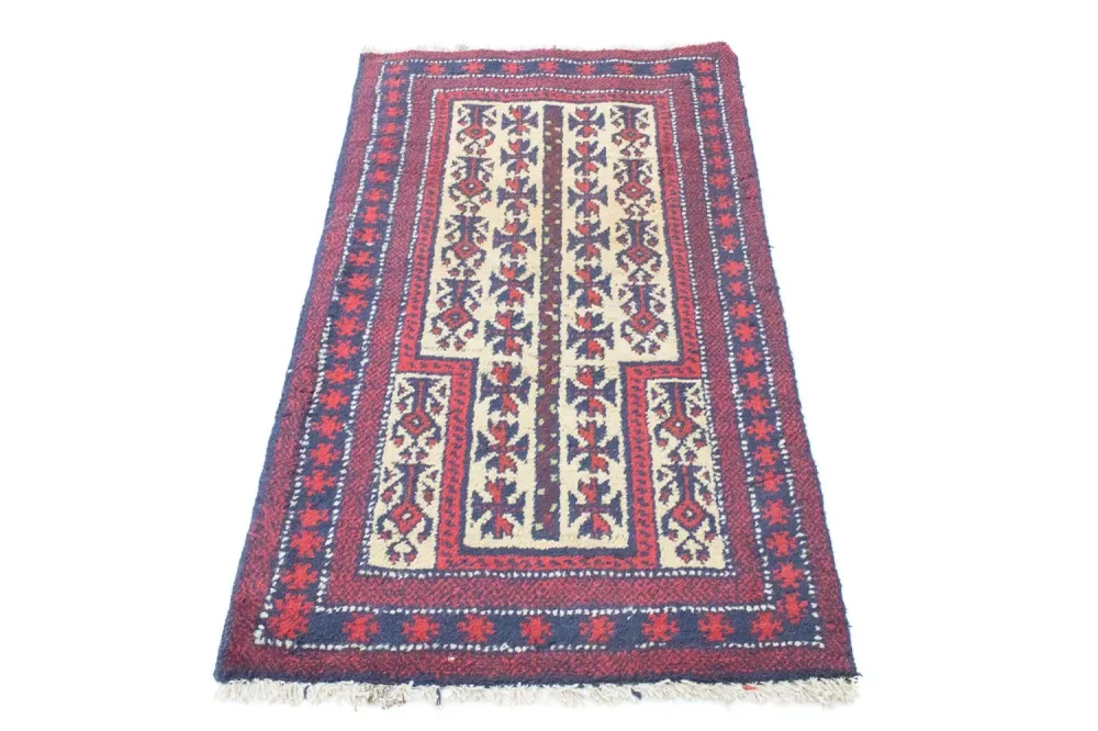 Belutsch Teppich 130 x 75 cm - beige