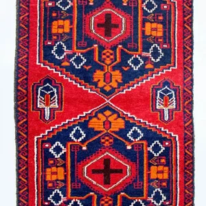 Belutsch Teppich 136 x 80 cm - mehrfarbig