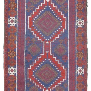 Belutsch Teppich 138 x 79 cm - rot