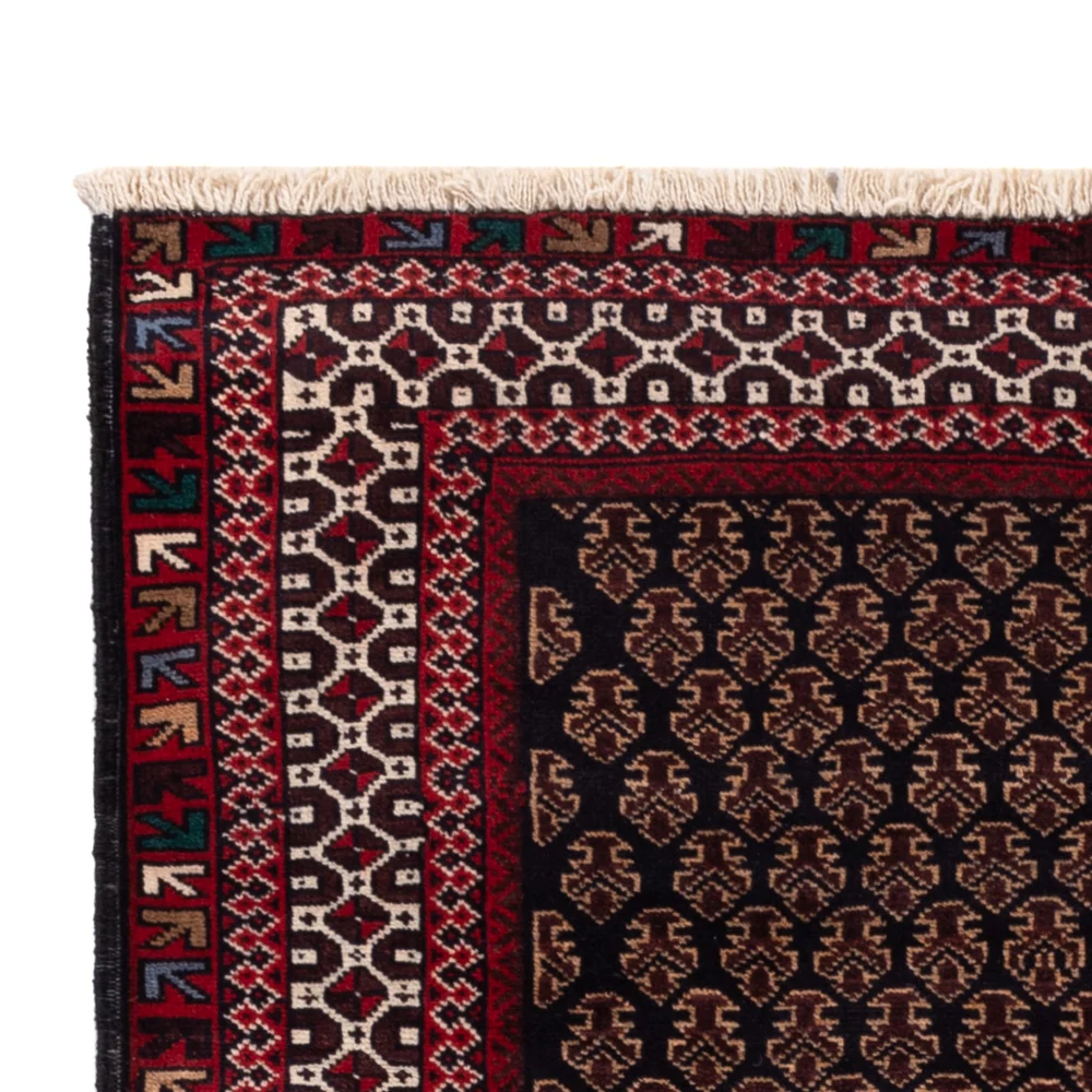 Belutsch Teppich - 140 x 90 cm - mehrfarbig