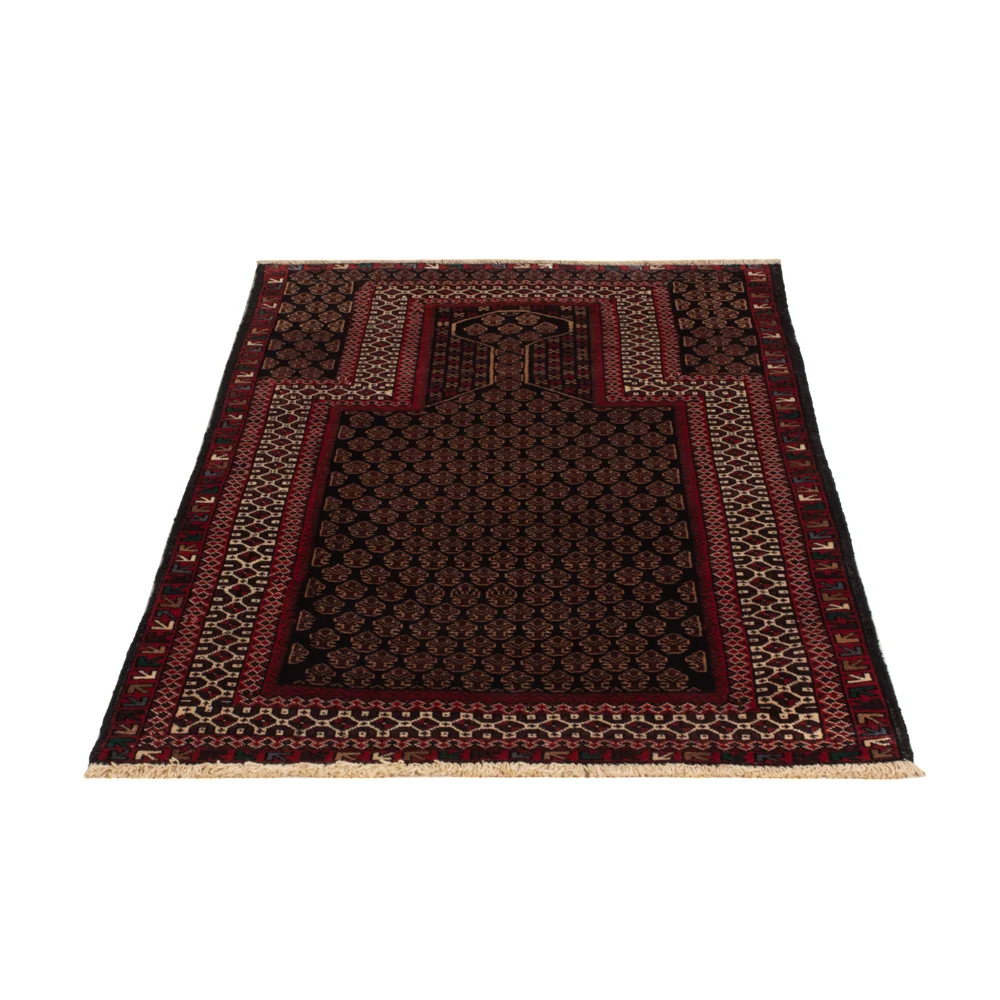 Belutsch Teppich - 140 x 90 cm - mehrfarbig