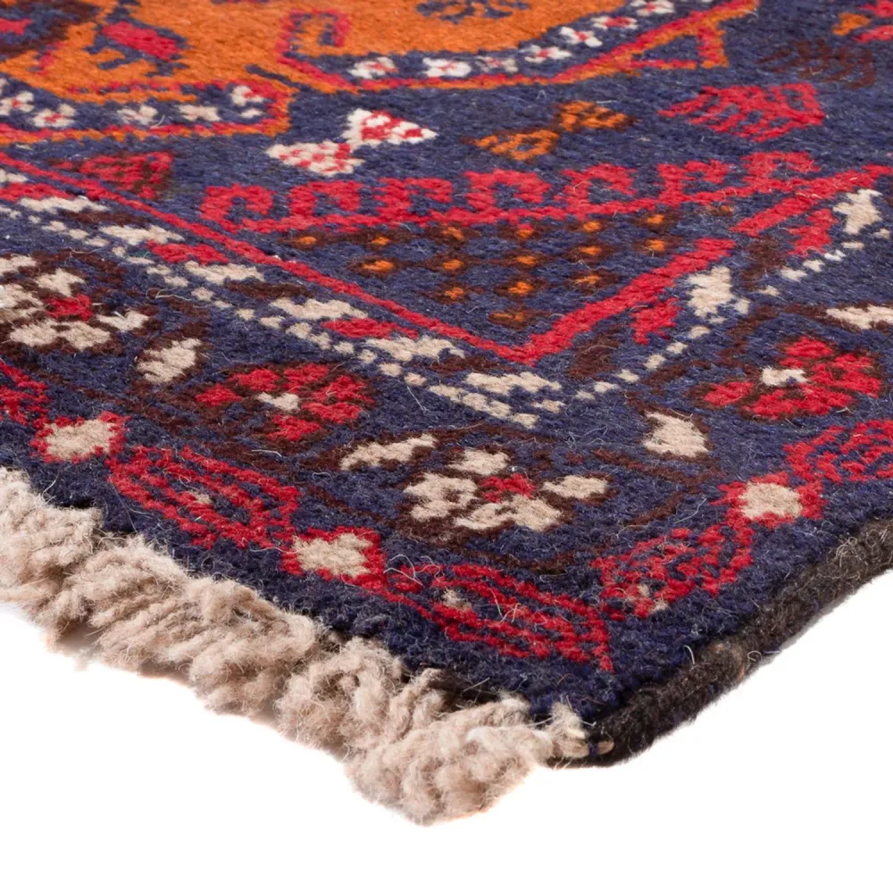 Belutsch Teppich - 140 x 78 cm - mehrfarbig