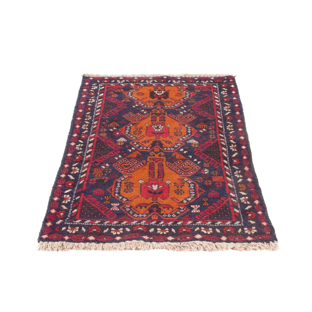 Belutsch Teppich - 140 x 78 cm - mehrfarbig