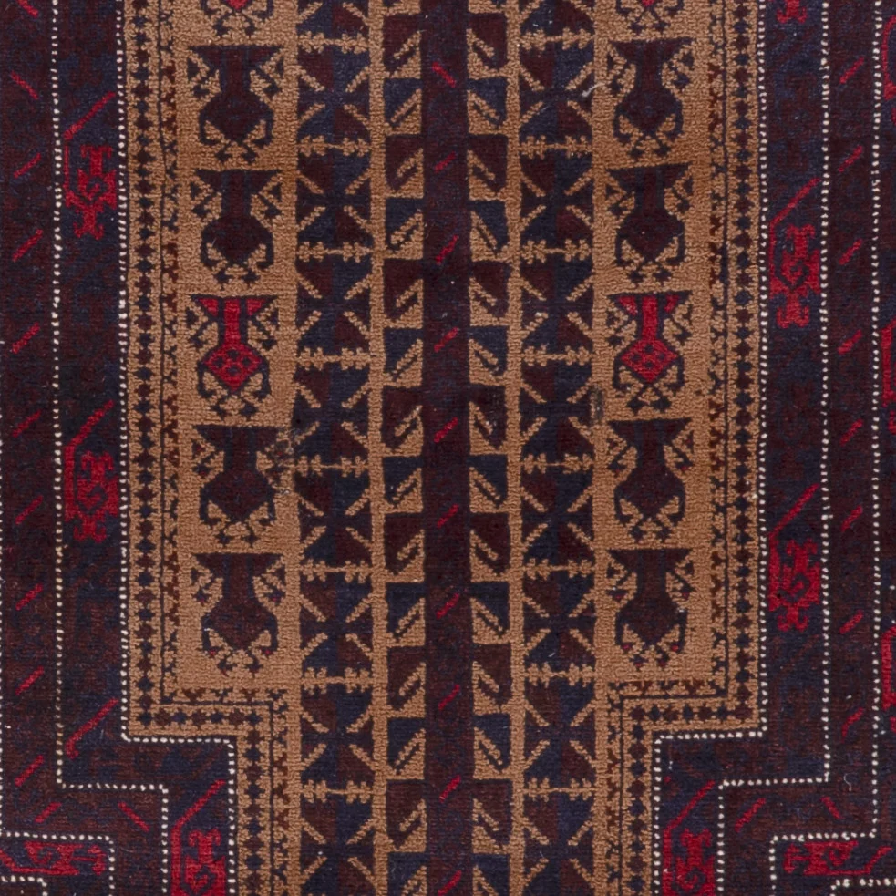 Belutsch Teppich - 155 x 90 cm - mehrfarbig