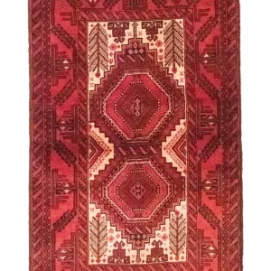 Belutsch Teppich 178 x 103 cm - rot