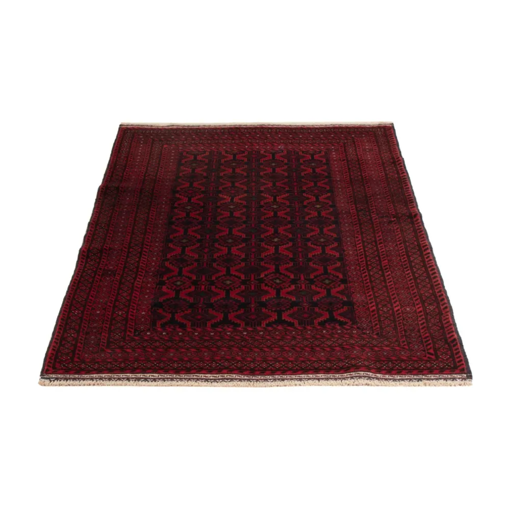 Belutsch Teppich - 180 x 107 cm - dunkelrot