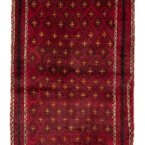 Belutsch Teppich 182 x 103 cm - dunkelrot