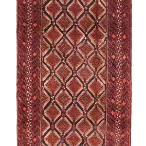 Belutsch Teppich 185 x 102 cm - rot