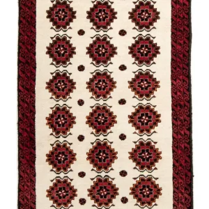 Belutsch Teppich 185 x 99 cm - beige