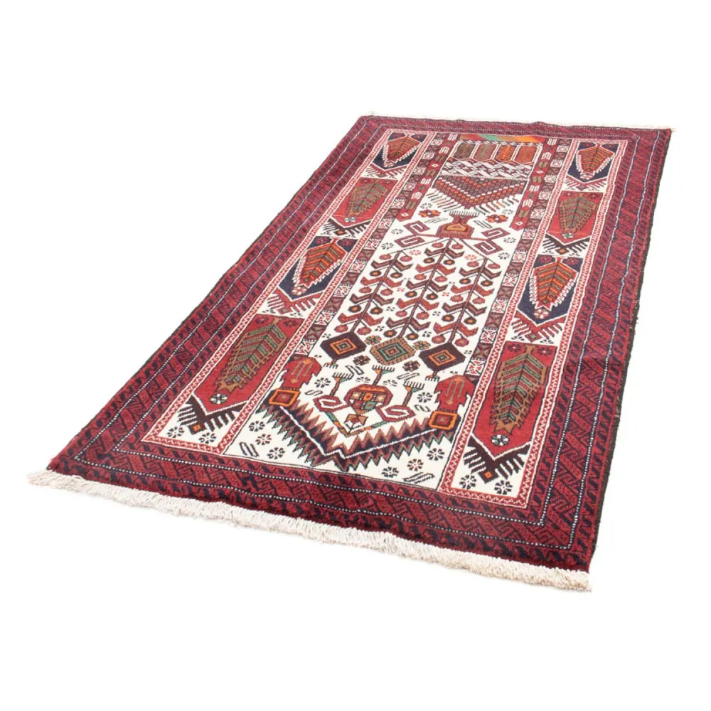 Belutsch Teppich 187 x 100 cm - beige