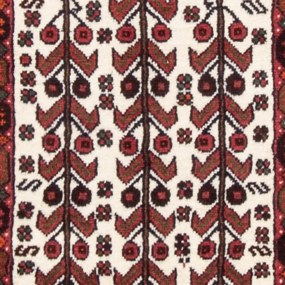 Belutsch Teppich 191 x 101 cm - rot