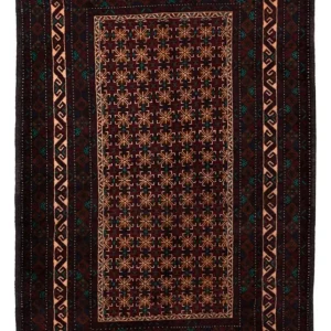 Belutsch Teppich - 192 x 119 cm - dunkelbeige
