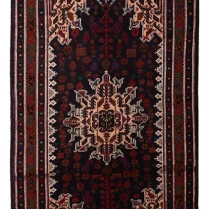 Belutsch Teppich - 193 x 118 cm - mehrfarbig