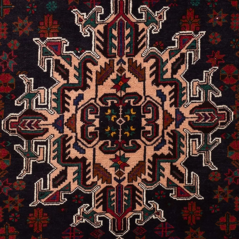 Belutsch Teppich - 193 x 118 cm - mehrfarbig