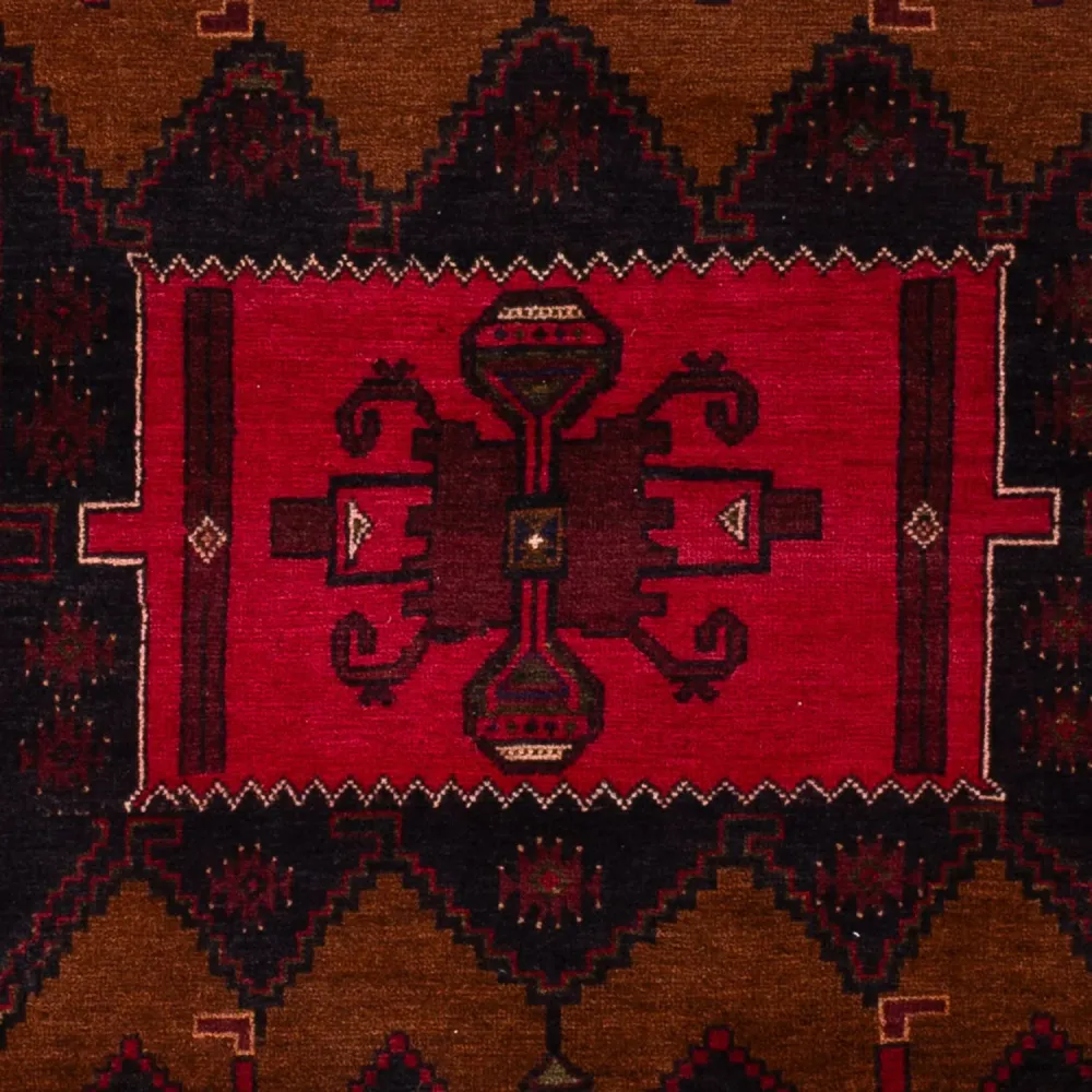 Belutsch Teppich - 195 x 119 cm - mehrfarbig