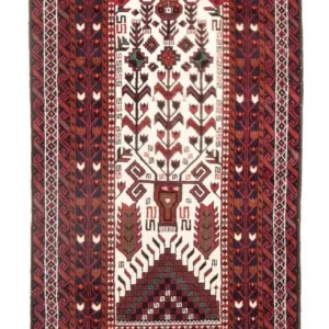Belutsch Teppich 197 x 100 cm - beige