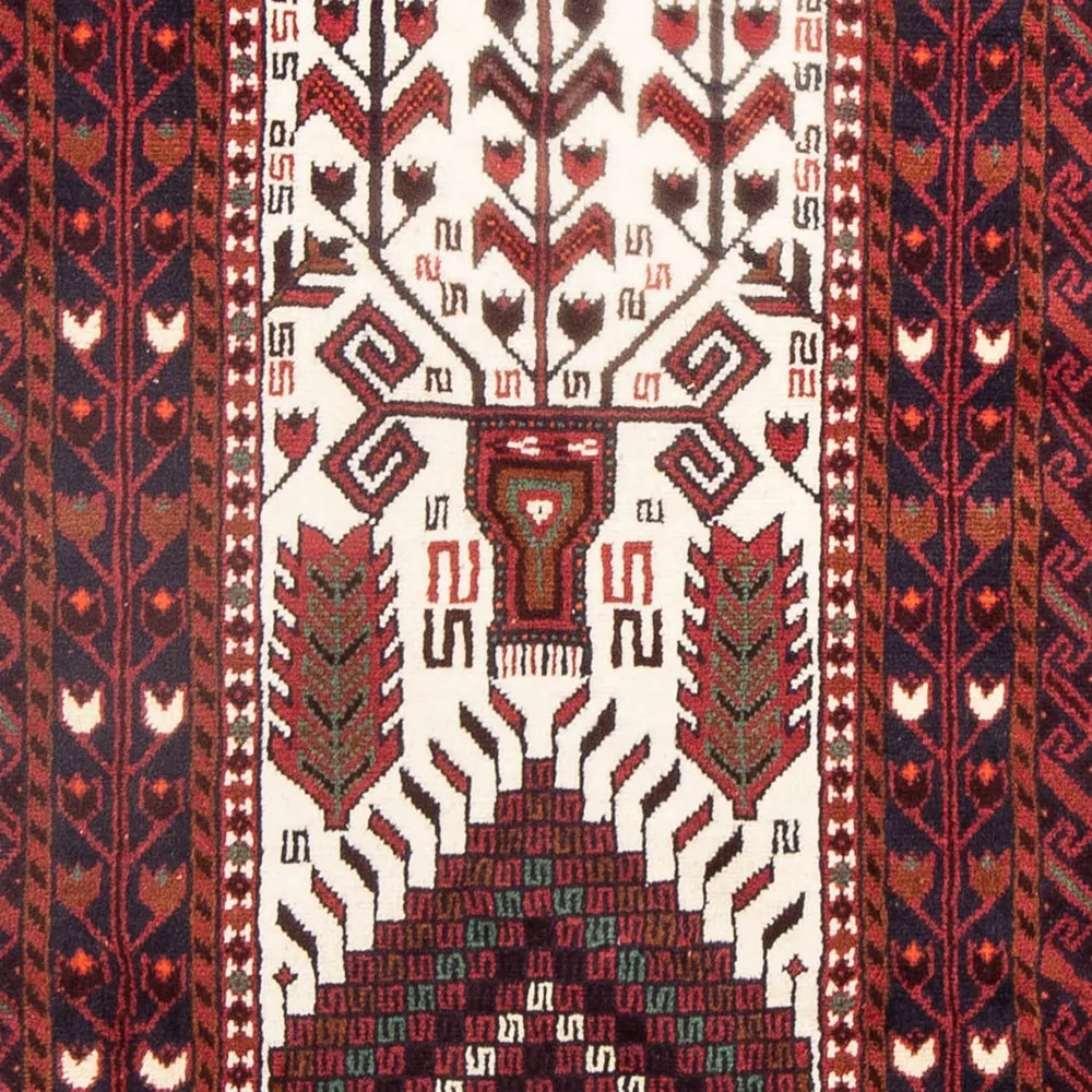 Belutsch Teppich 197 x 100 cm - beige