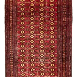 Belutsch Teppich 200 x 106 cm - rot