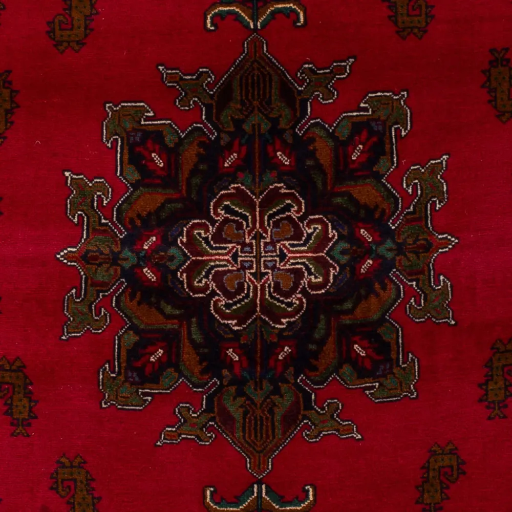 Belutsch Teppich - 201 x 123 cm - rot