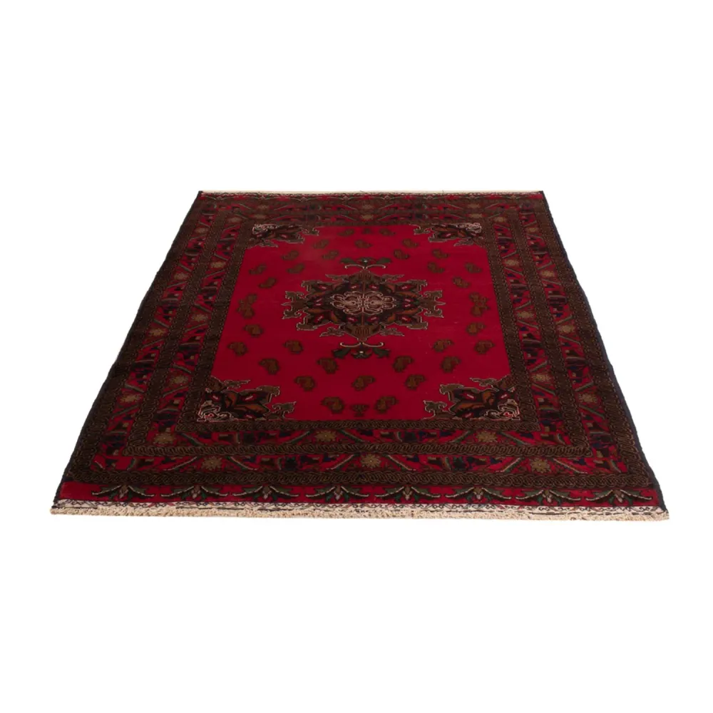 Belutsch Teppich - 201 x 123 cm - rot
