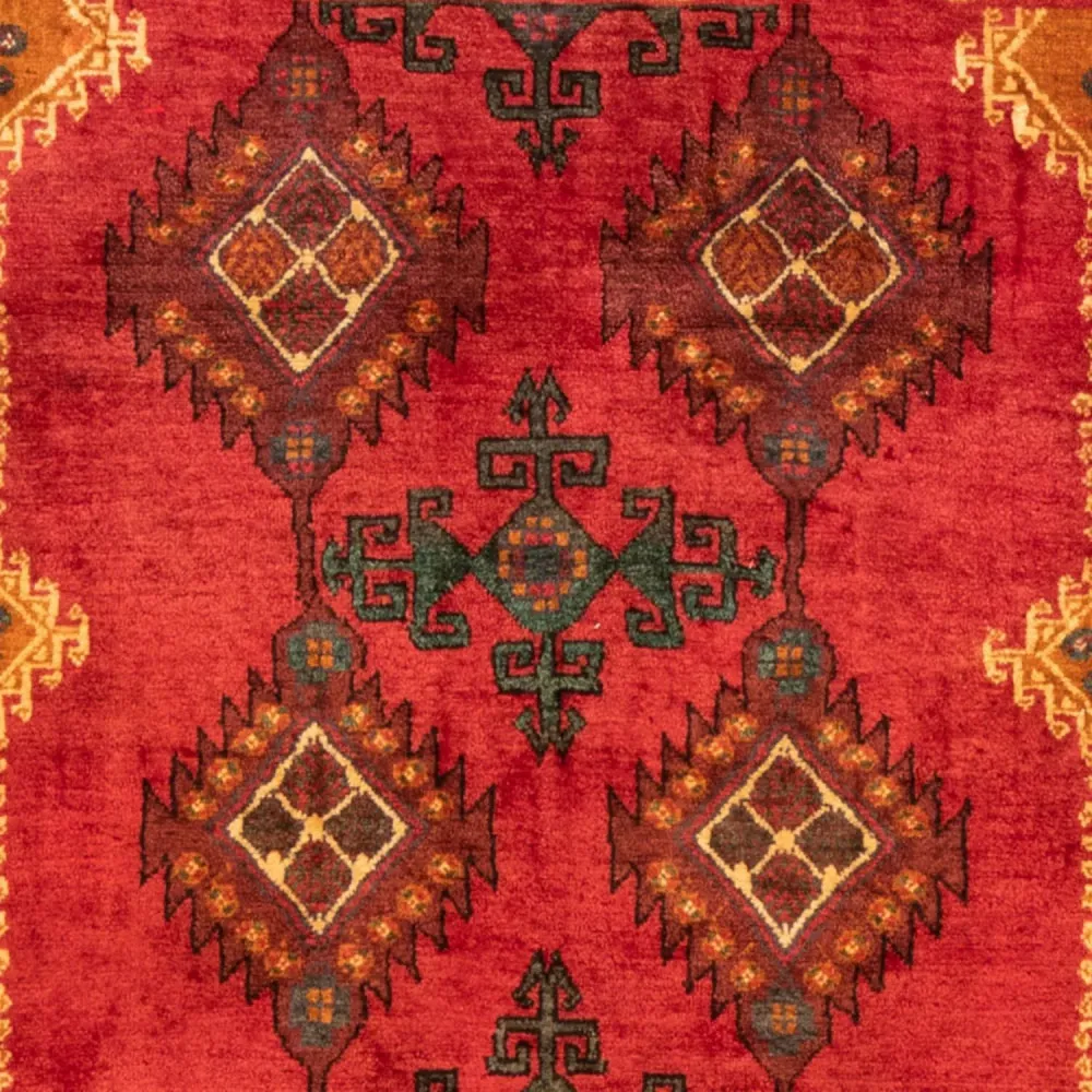 Belutsch Teppich 202 x 111 cm - rot