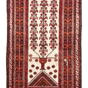 Belutsch Teppich 204 x 109 cm - beige