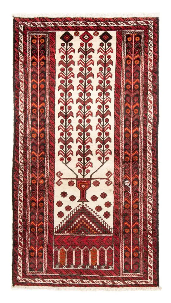 Belutsch Teppich 204 x 109 cm - beige
