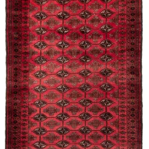 Belutsch Teppich 207 x 133 cm - rot