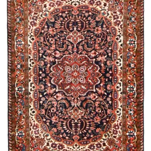Belutsch Teppich - 210 x 149 cm - dunkelrot