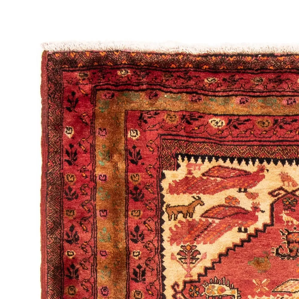 Belutsch Teppich 224 x 134 cm - rot