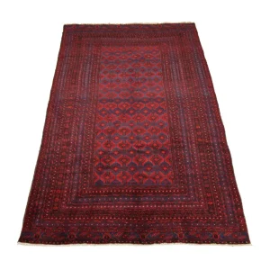 Belutsch Teppich 286 x 158 cm - rot